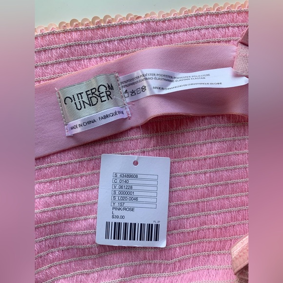 NWT Out from Under Sequin bralette-Large - Picture 5 of 5